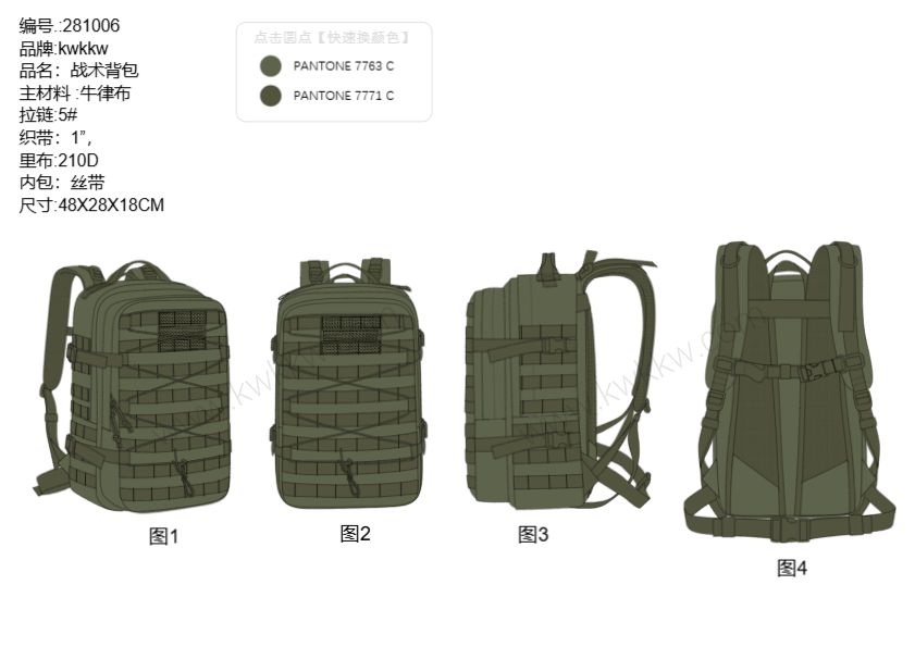 281006 战术背包